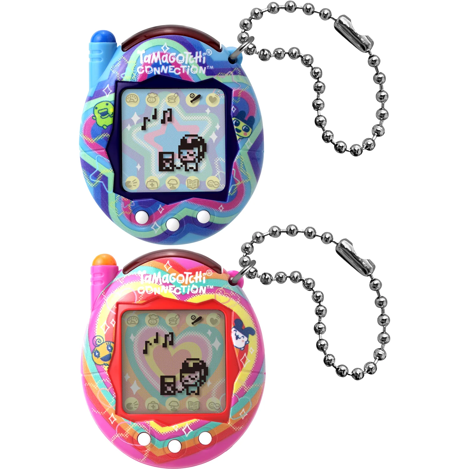Tamagotchi Connection True Friends Set: Heart Aura and Star Aura