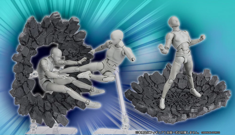 Tamashii Effect Impact Gray Ver. for S.H.Figuarts - Image 2