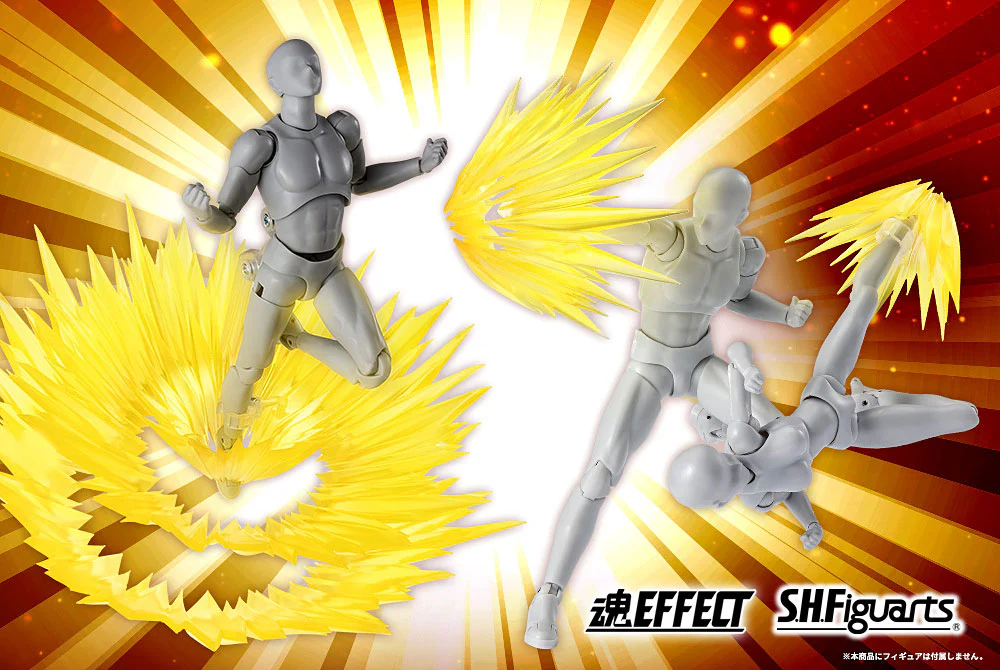 Tamashii Effect Yellow Shock Impact for S.H.Figuarts - Image 8