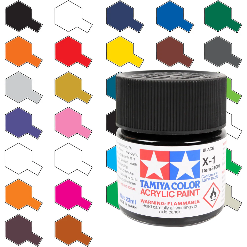 Tamiya Acrylic Color Series (Group)