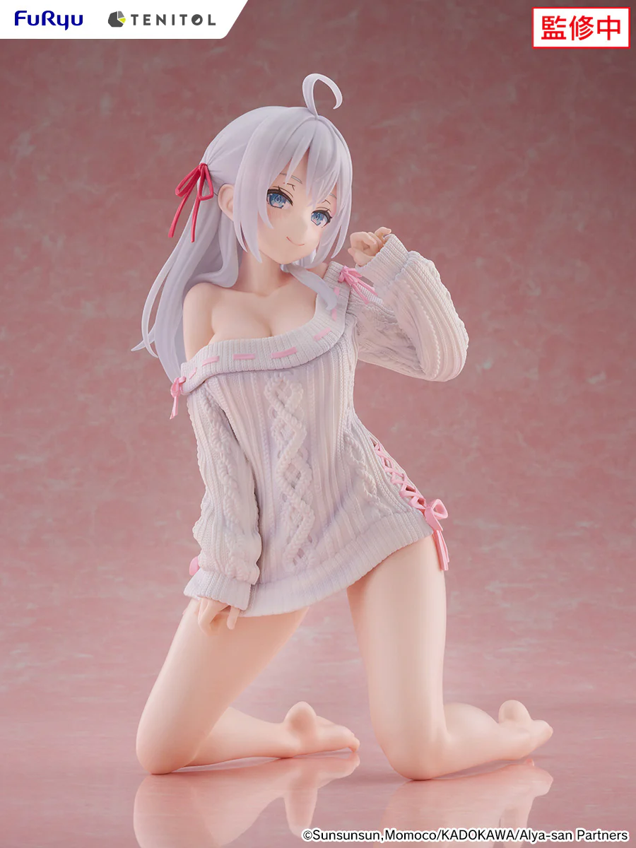 Tenitol Big: Alya Knit Ver. Noodle Stopper Figure (Alya Sometimes Hides Her Feelings in Russian) - Image 6