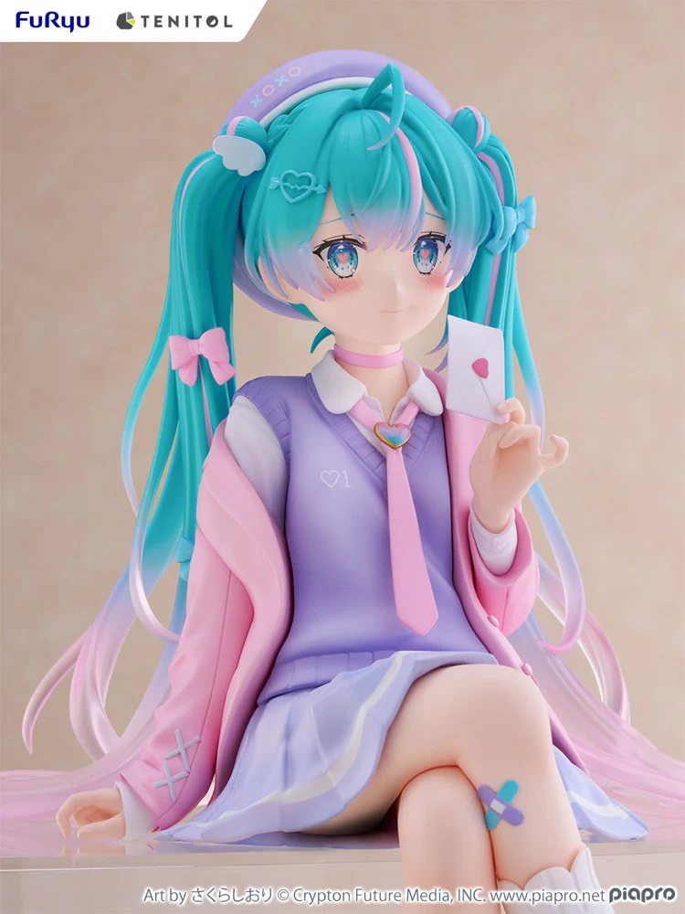 Tenitol Big: Hatsune Miku Love Blazer Noodle Stopper Figure - Image 12