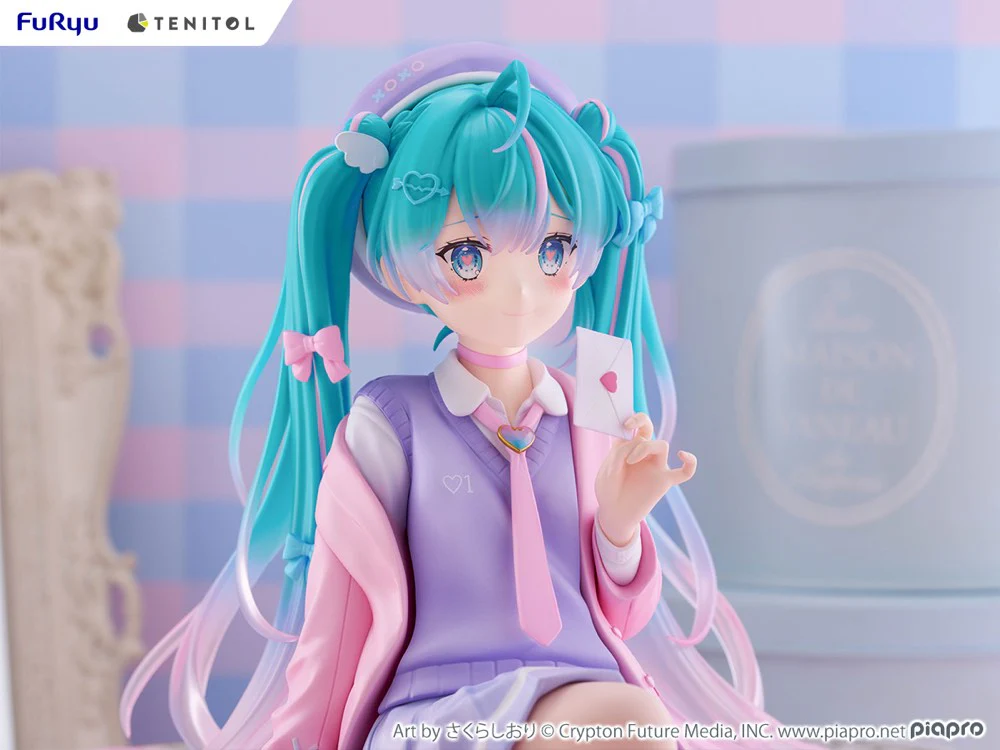 Tenitol Big: Hatsune Miku Love Blazer Noodle Stopper Figure - Image 4