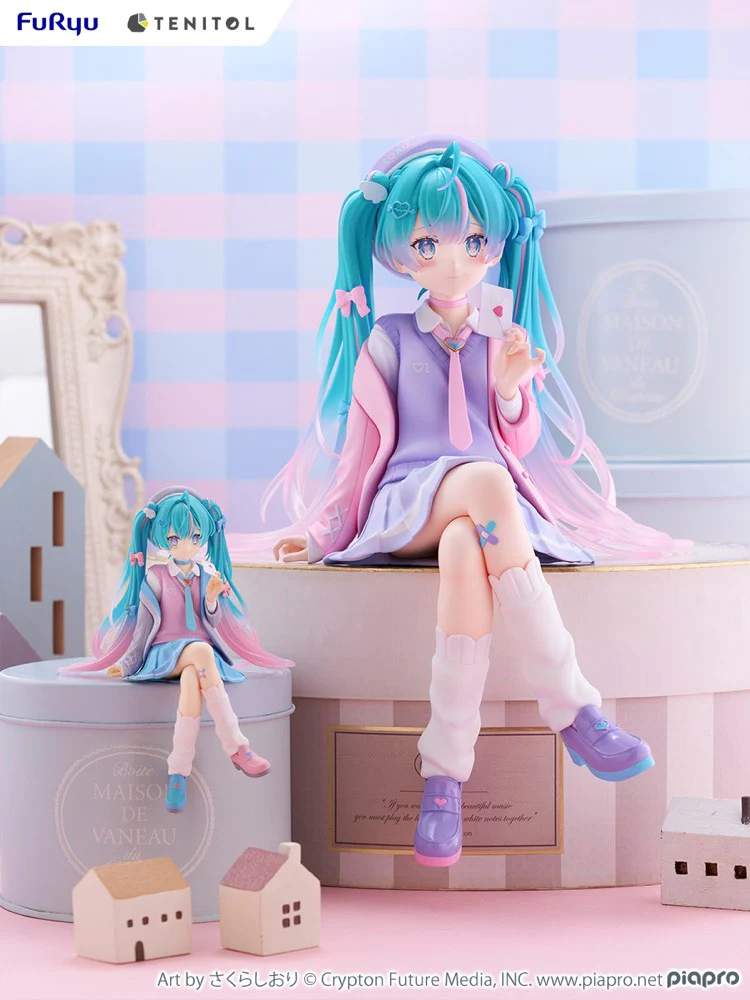 Tenitol Big: Hatsune Miku Love Blazer Noodle Stopper Figure - Image 7