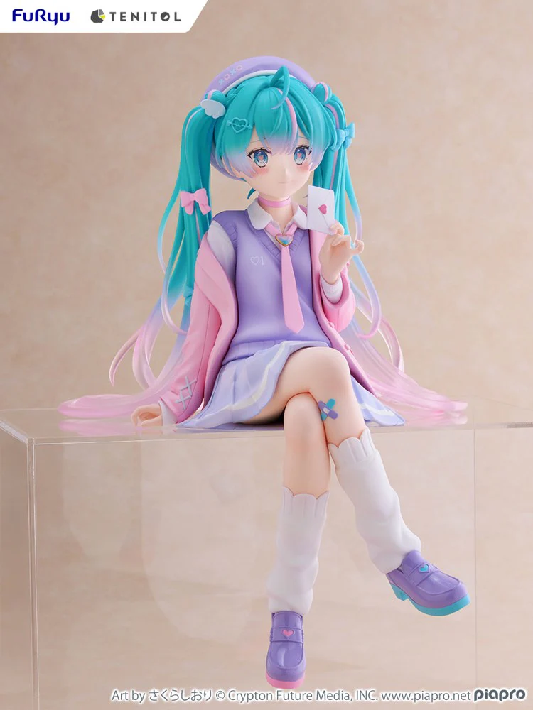 Tenitol Big: Hatsune Miku Love Blazer Noodle Stopper Figure - Image 8