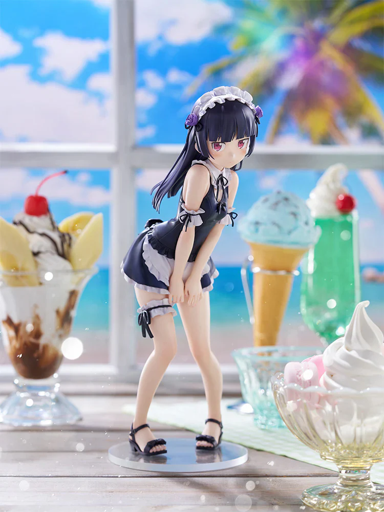 Tenitol Tall: Kuroneko Swimsuits Maid Ver. (Oreimo) - Image 10