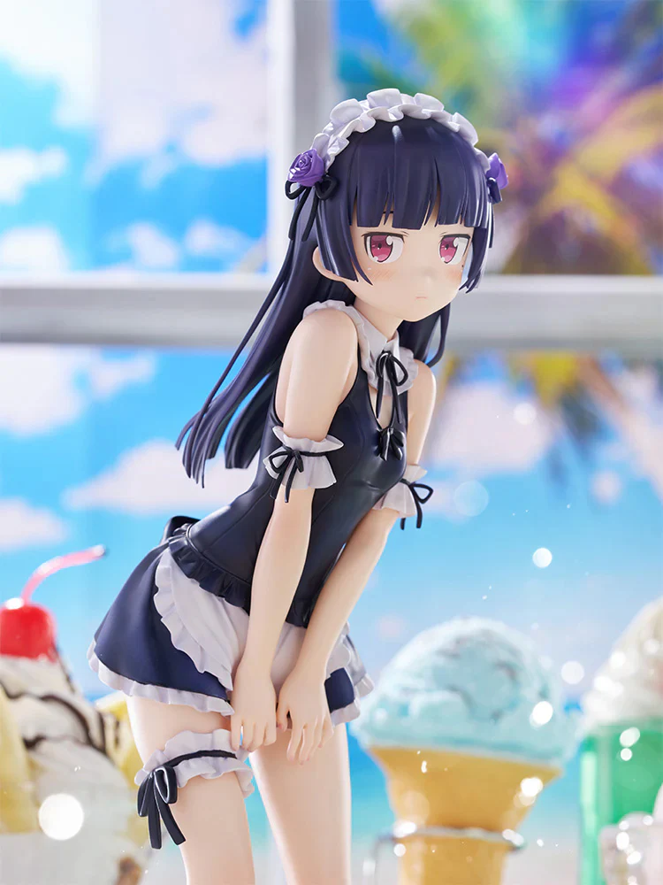Tenitol Tall: Kuroneko Swimsuits Maid Ver. (Oreimo) - Image 12