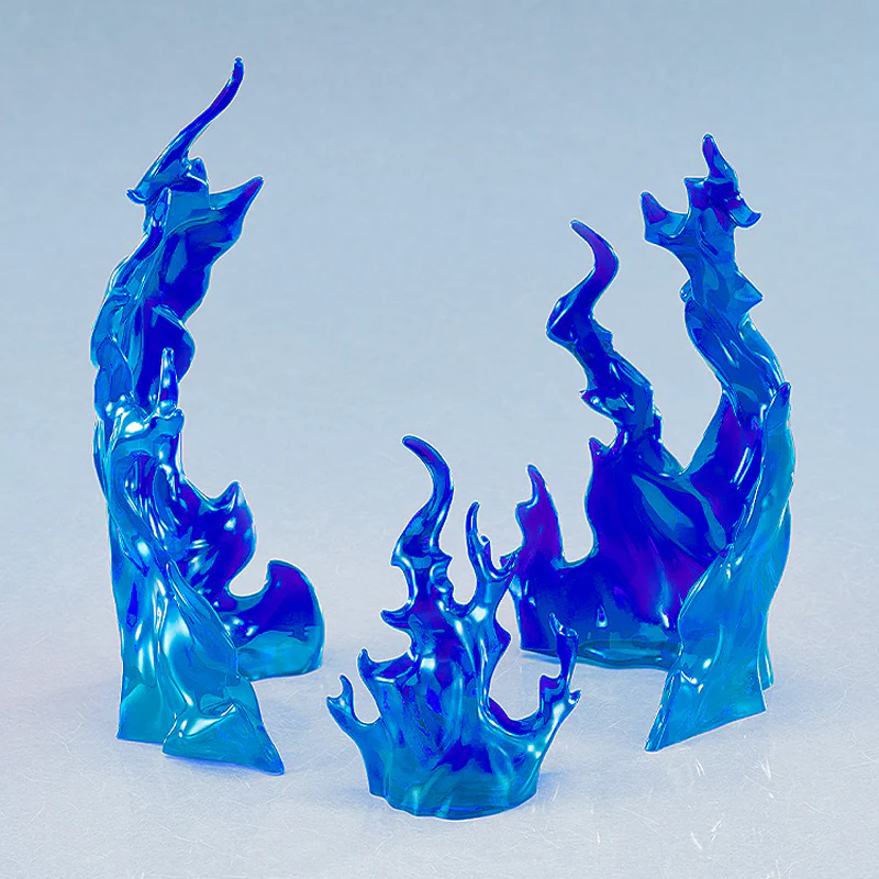 The Simple Effect Flames: Blue