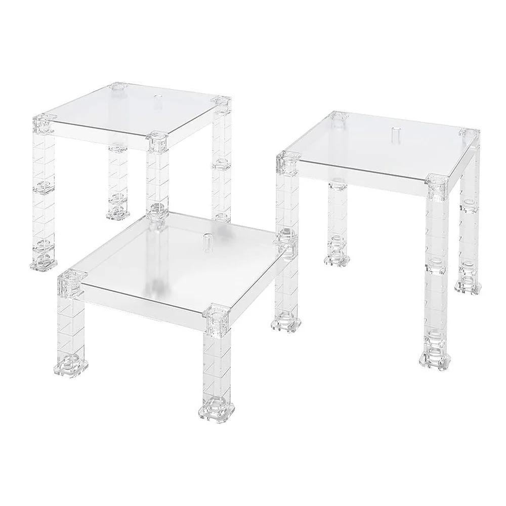 The Simple Stand: Build-On Type x3 (Translucent)