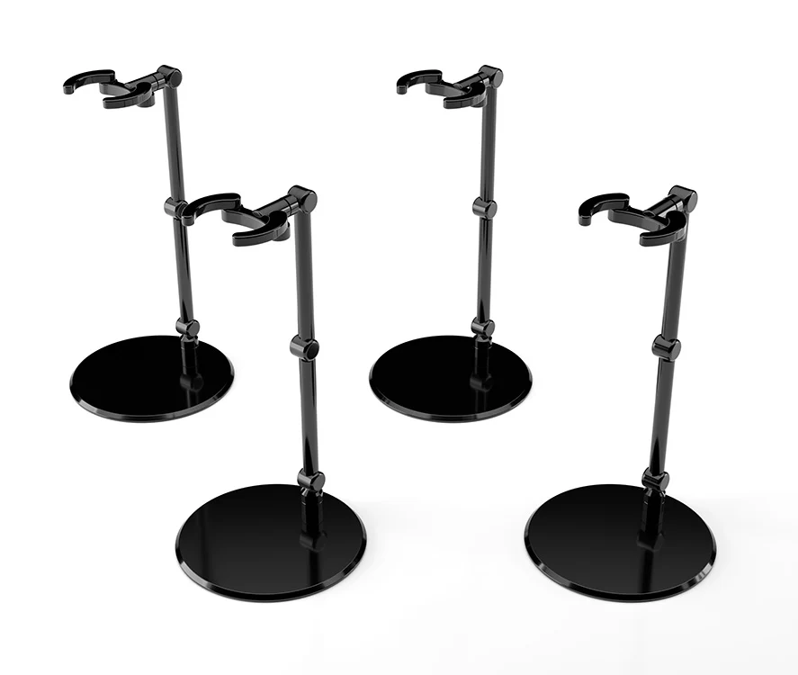 The Simple Stand: mini x4 Black (for Small Figures & Chibi Figures) - Image 3