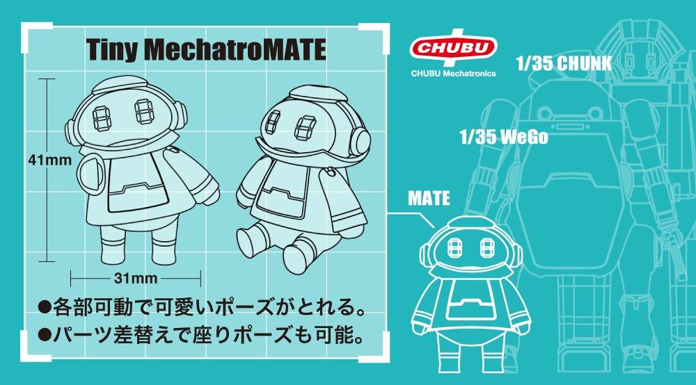 Creator Works Tiny MechatroMate No.1 Sky Blue & Orange - Image 11