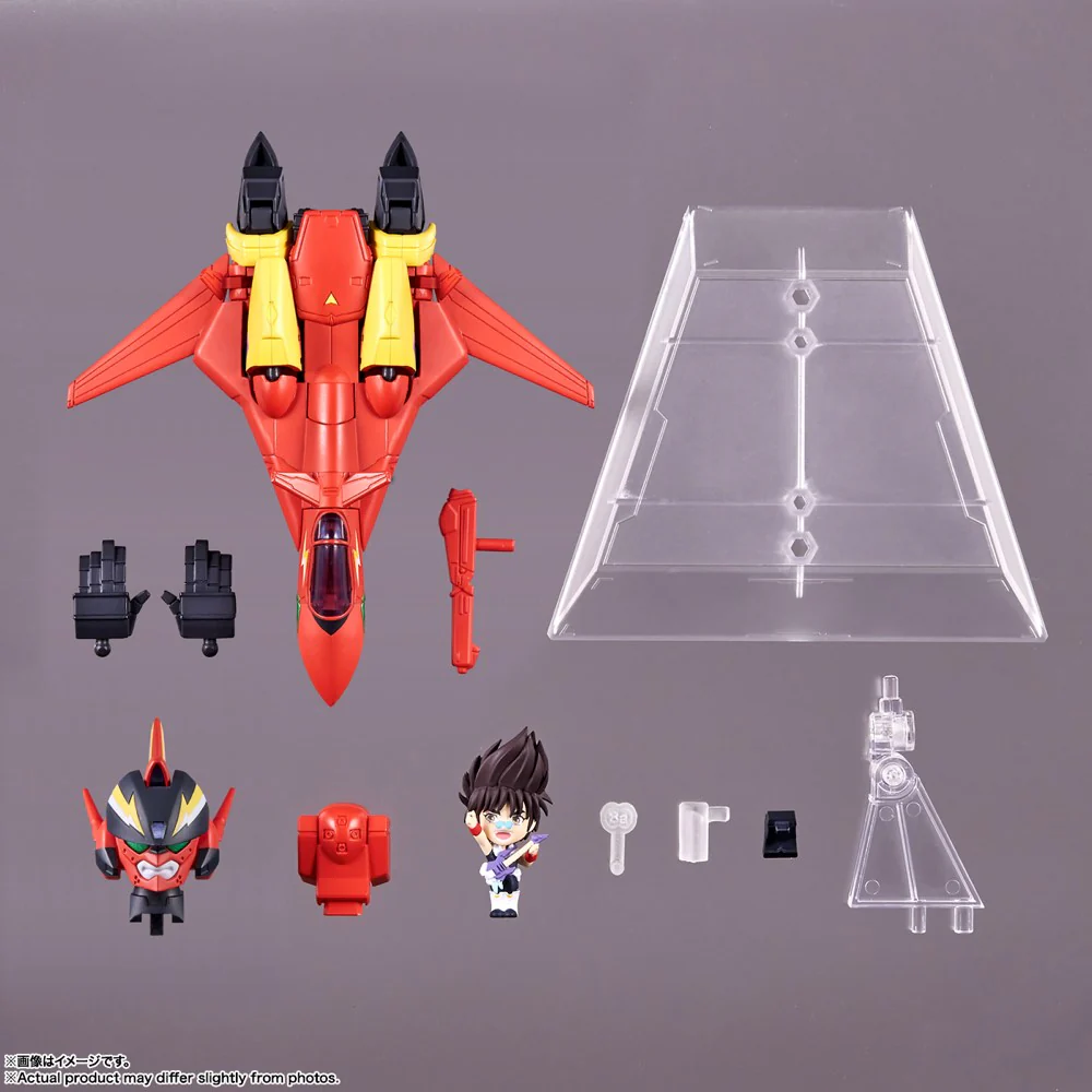 Tiny Session VF-19 Custom Fire Valkyrie with Basara Nekki - Image 11