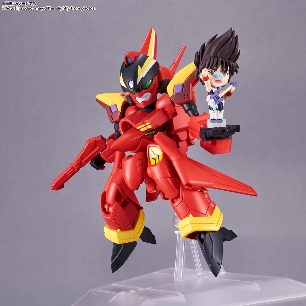 Tiny Session VF-19 Custom Fire Valkyrie with Basara Nekki - Image 2