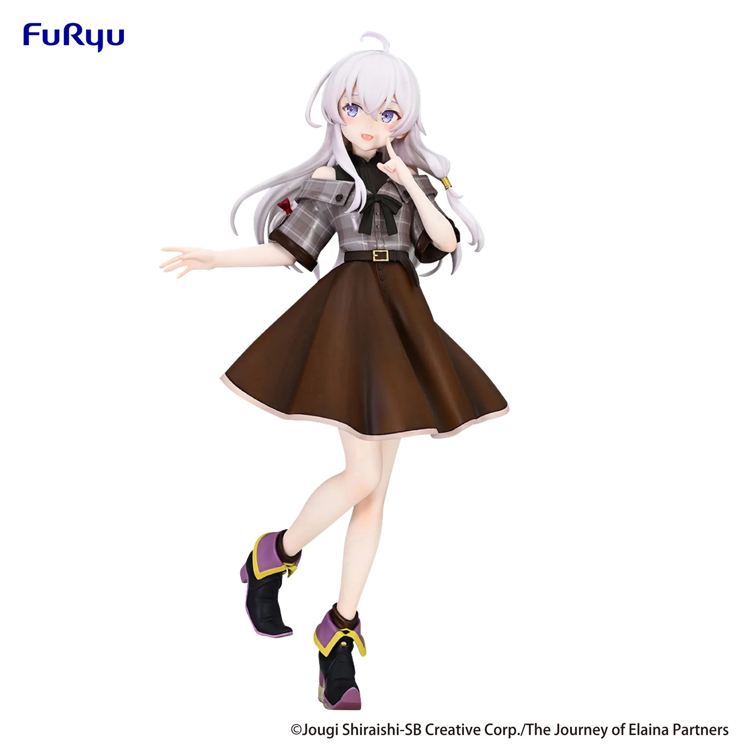 Trio-Try-iT Figure: Elaina: Brown Outfit Ver. (Wandering Witch: The Journey of Elaina) - Image 3