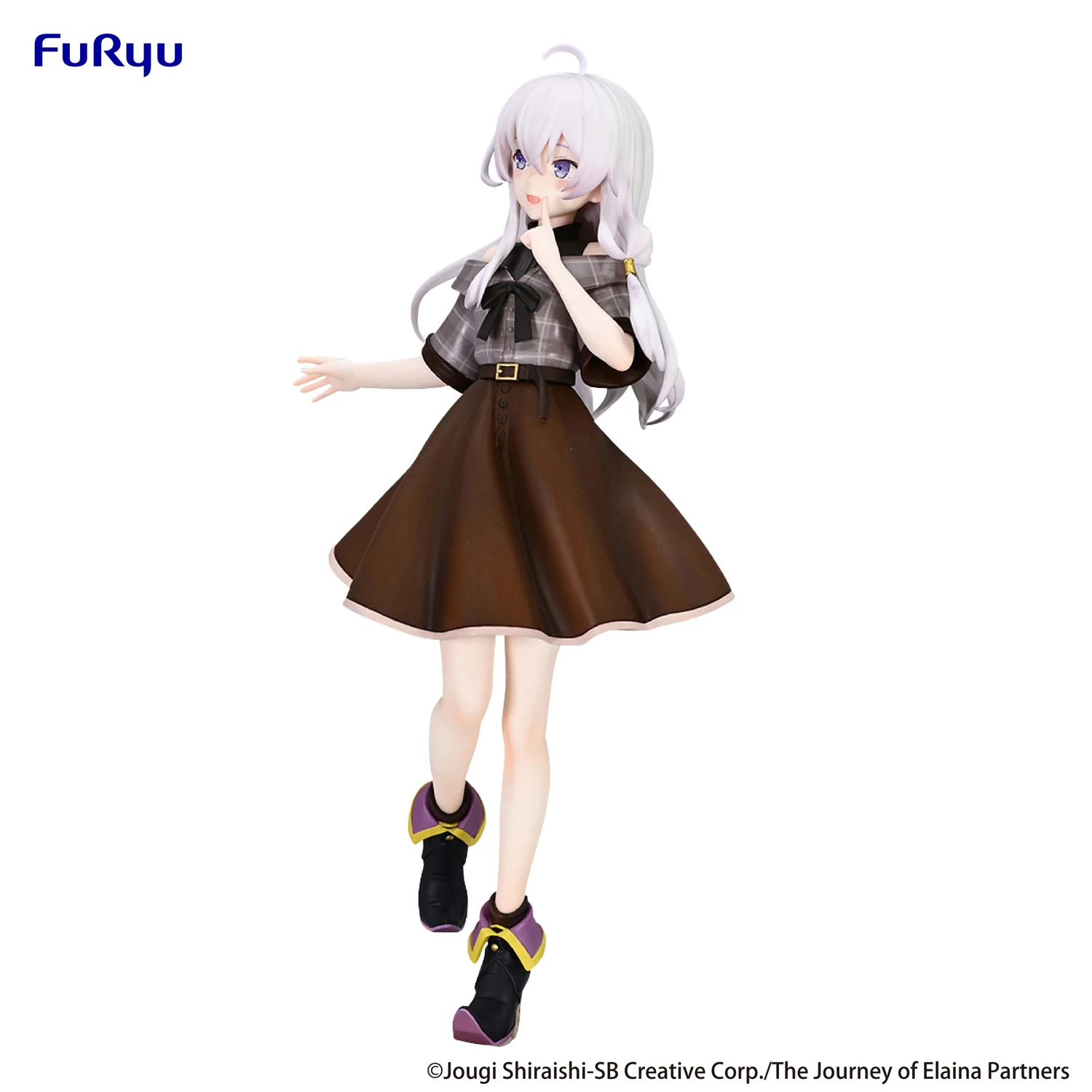 Trio-Try-iT Figure: Elaina: Brown Outfit Ver. (Wandering Witch: The Journey of Elaina) - Image 4