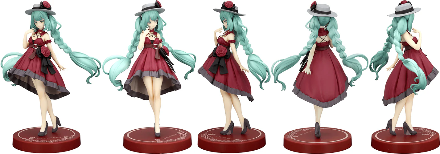 Trio-Try-iT Figure: Hatsune Miku Outing Dress Red Color Ver. - Image 2
