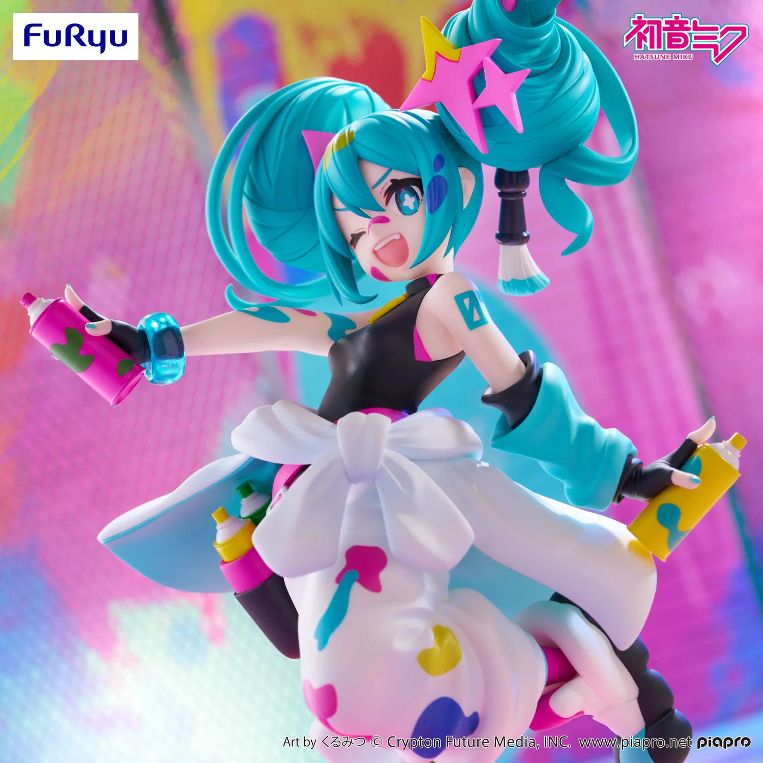 Trio-Try-iT Figure: Hatsune Miku Paint Girl Ver. - Image 10