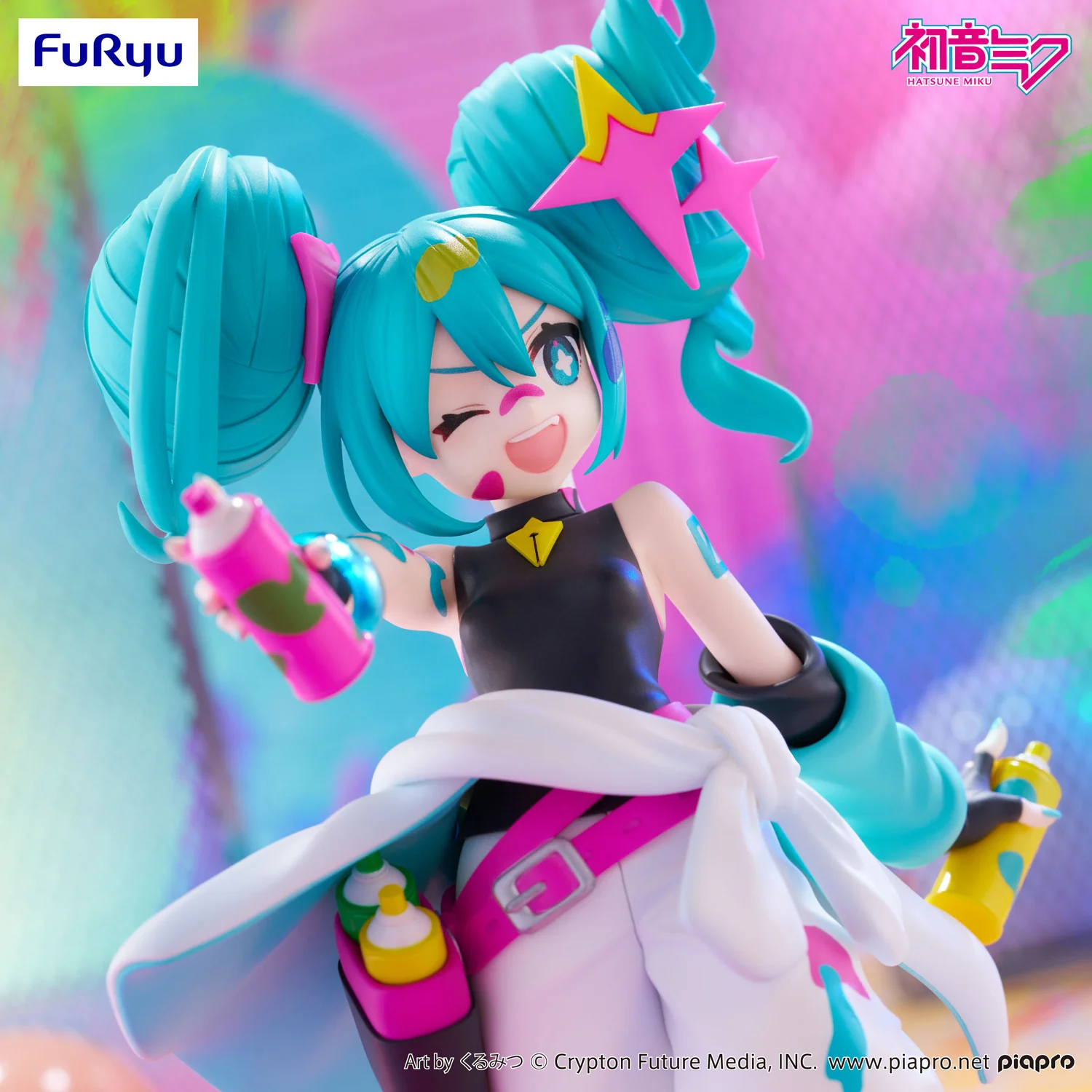 Trio-Try-iT Figure: Hatsune Miku Paint Girl Ver. - Image 11