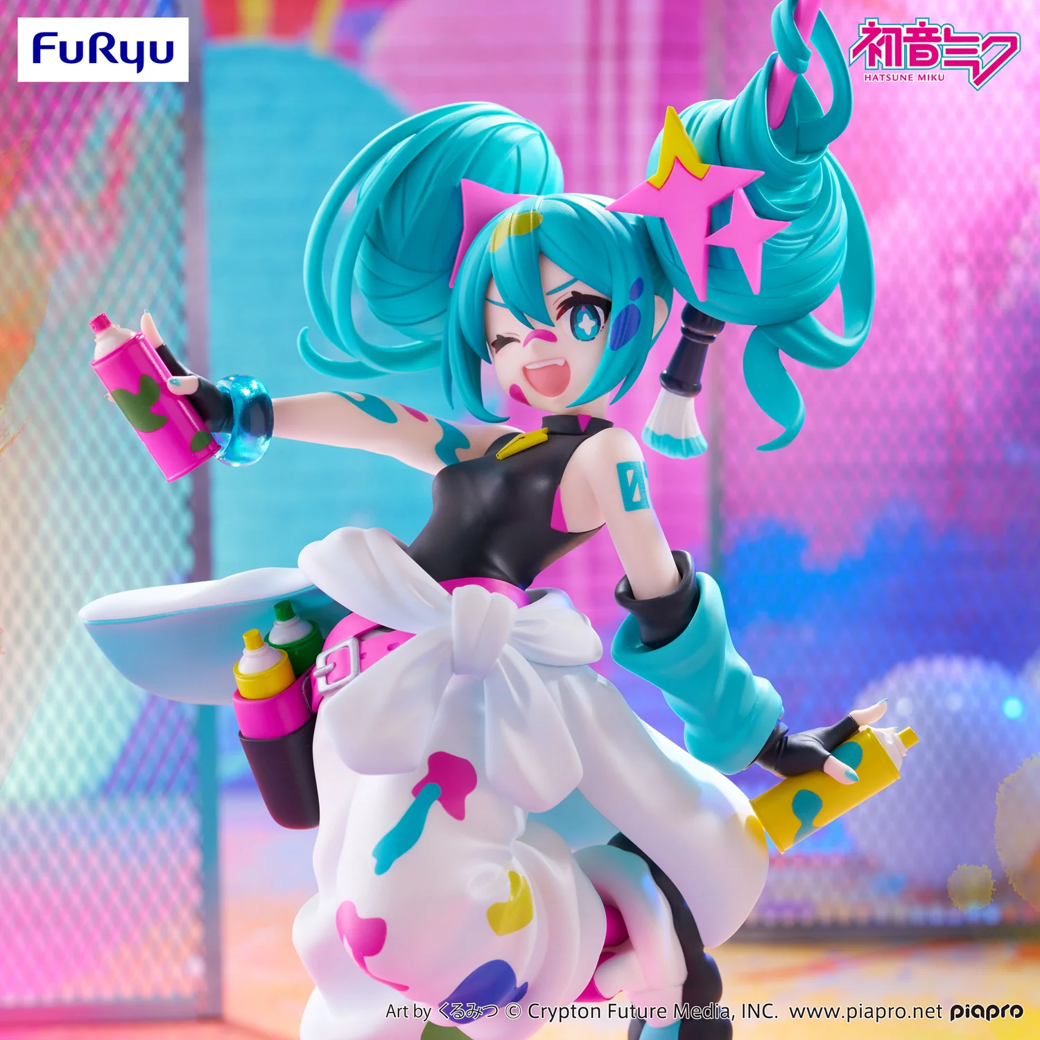 Trio-Try-iT Figure: Hatsune Miku Paint Girl Ver. - Image 12