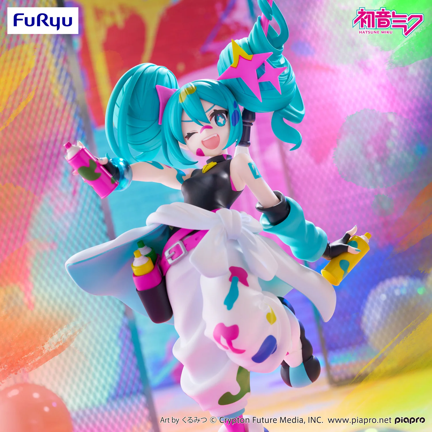 Trio-Try-iT Figure: Hatsune Miku Paint Girl Ver. - Image 13