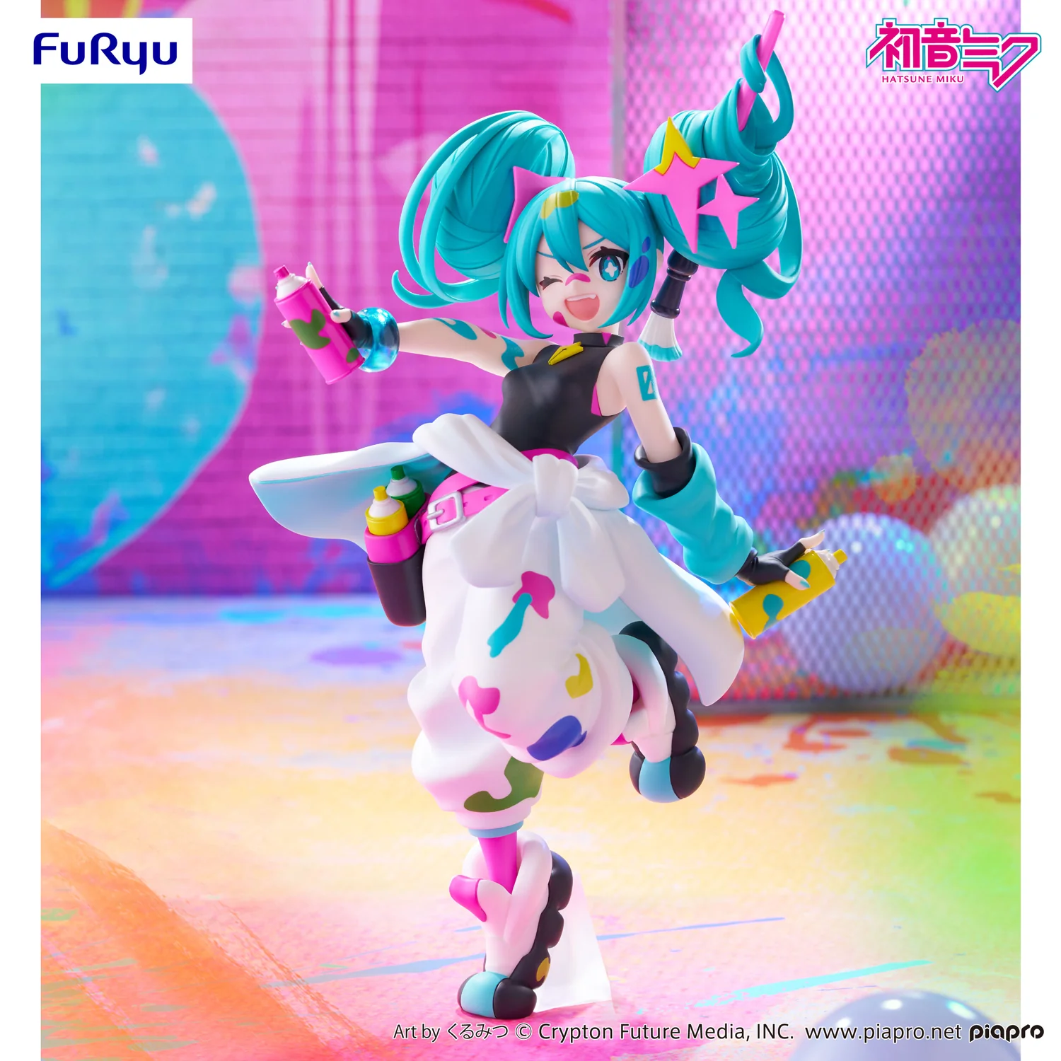 Trio-Try-iT Figure: Hatsune Miku Paint Girl Ver. - Image 14
