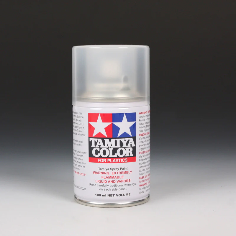 TS-80 Tamiya Clear Coat Spray 100ml (Flat)