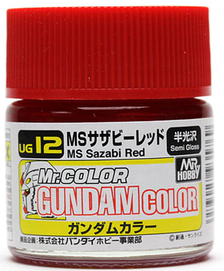 UG12 MS Sazabi Red Gundam Color 10ml - Image 2