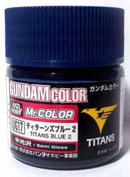 UG17 MS Titans Blue 2 Gundam Color 10ml - Image 2