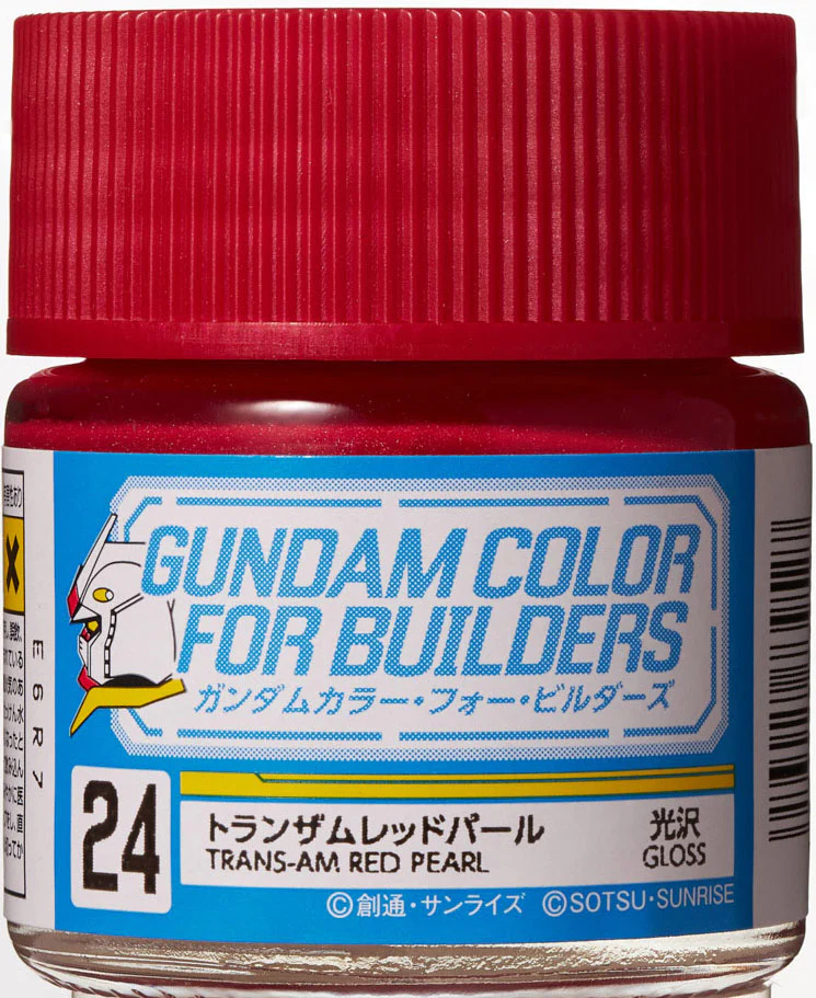 UG24 Trans-Am Red Pearl Gundam Color For Builders 10ml - Image 2