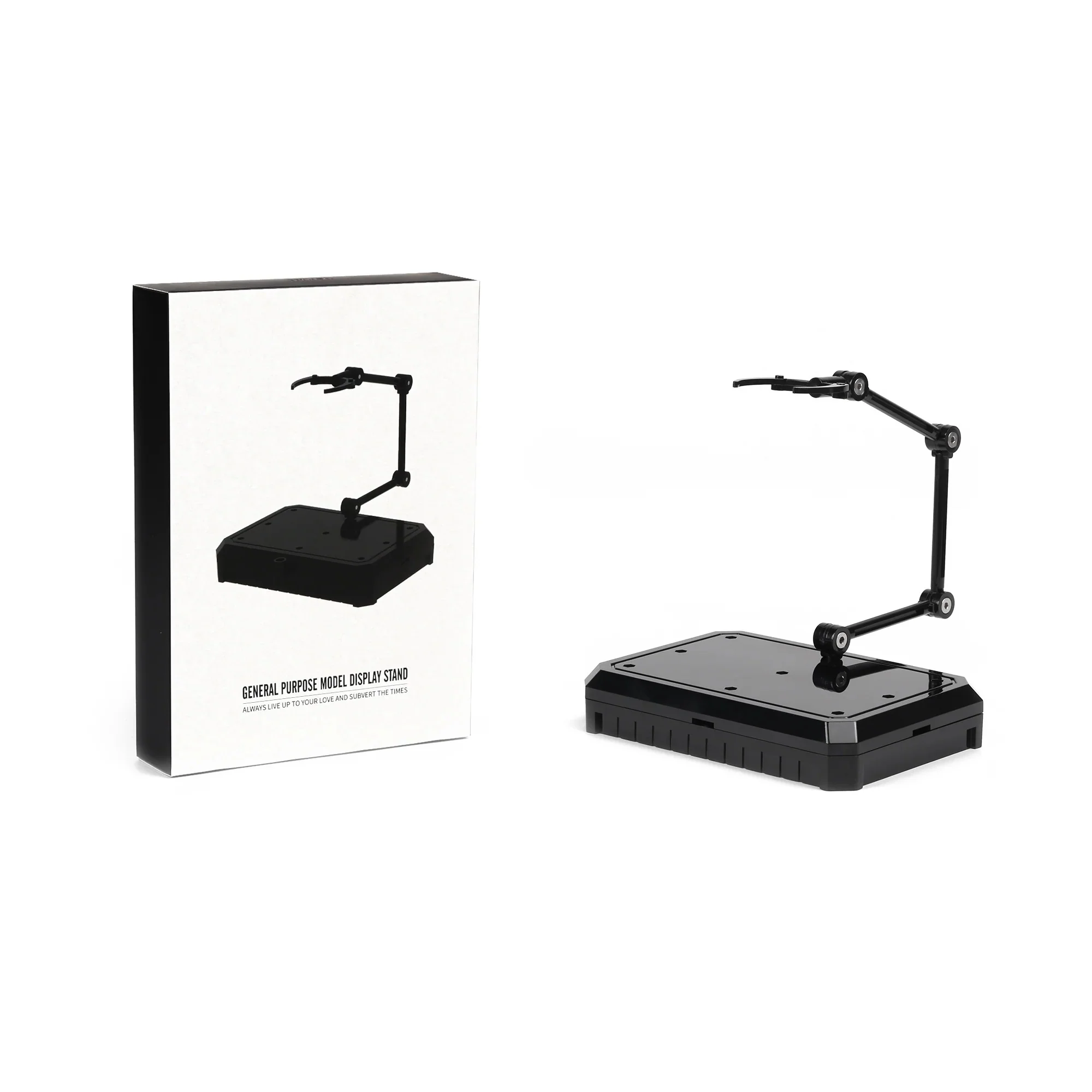 UMS-01BK General Purpose Model Display Stand (Black) - Image 2