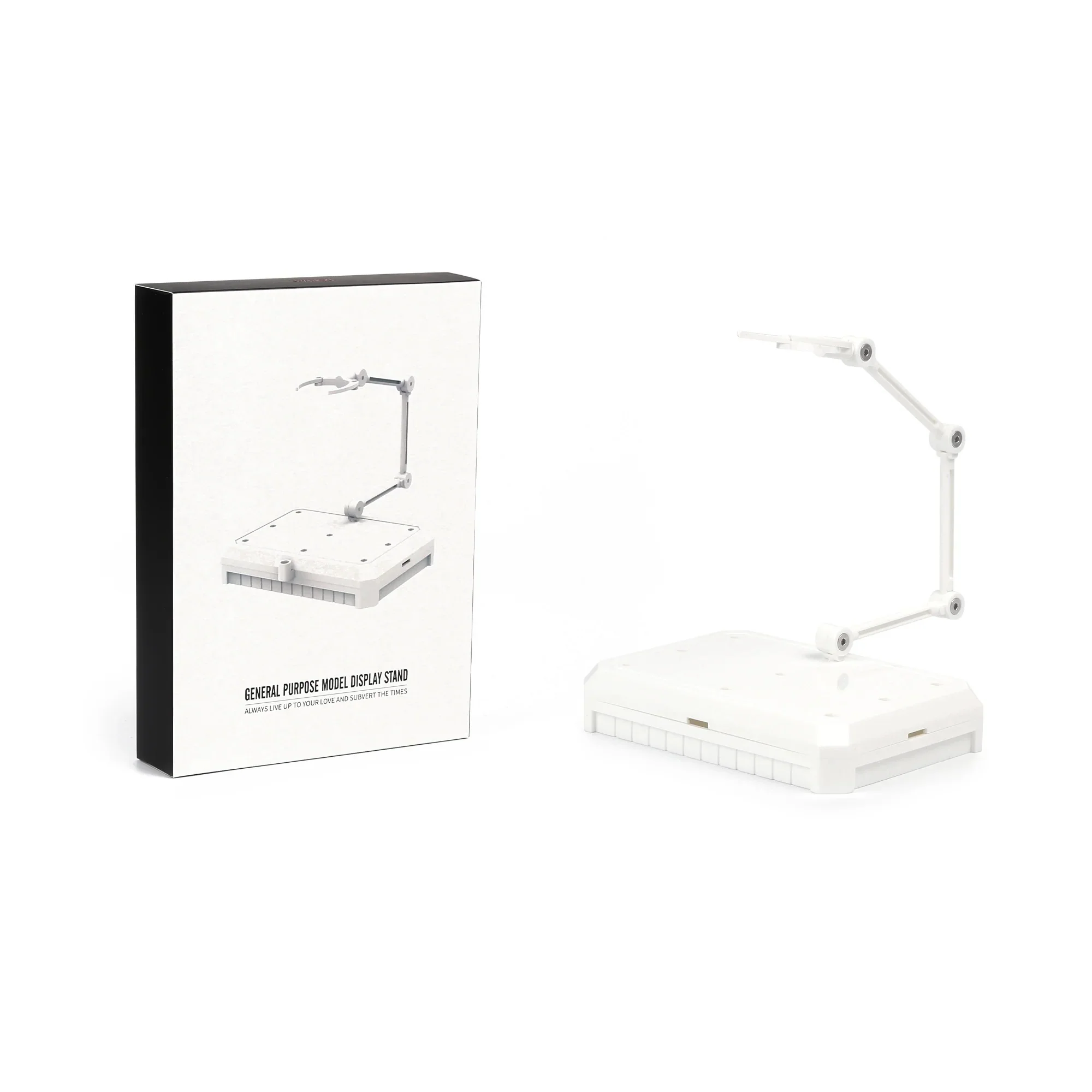 UMS-01WT General Purpose Model Display Stand (White) - Image 2