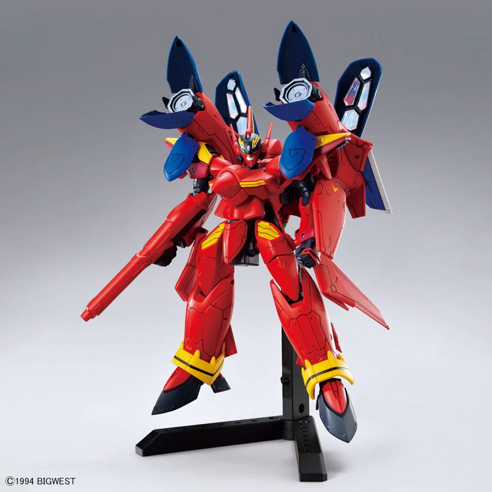 HG 1/100 VF-19 Custom Fire Valkyrie with Sound Booster - Image 2