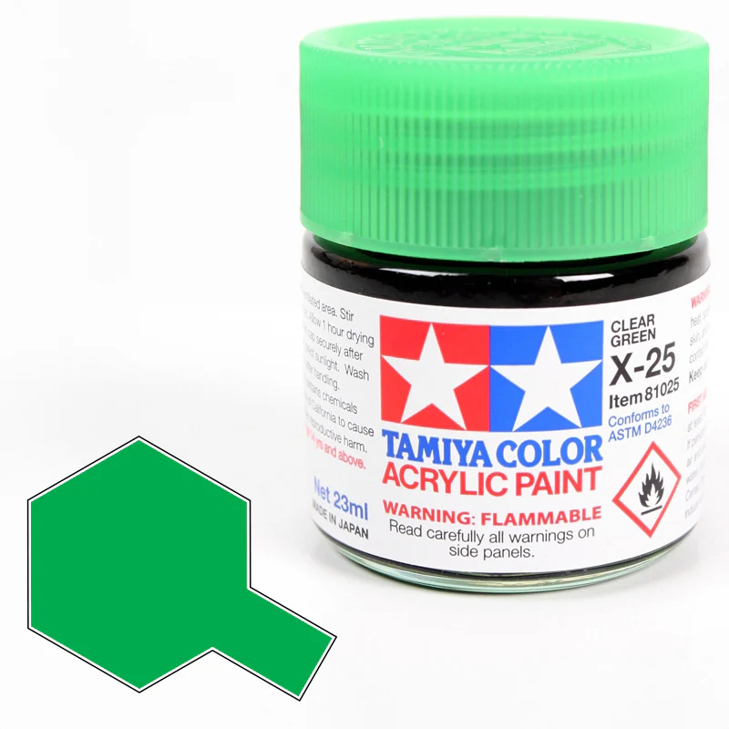 X-25 Tamiya Clear Green
