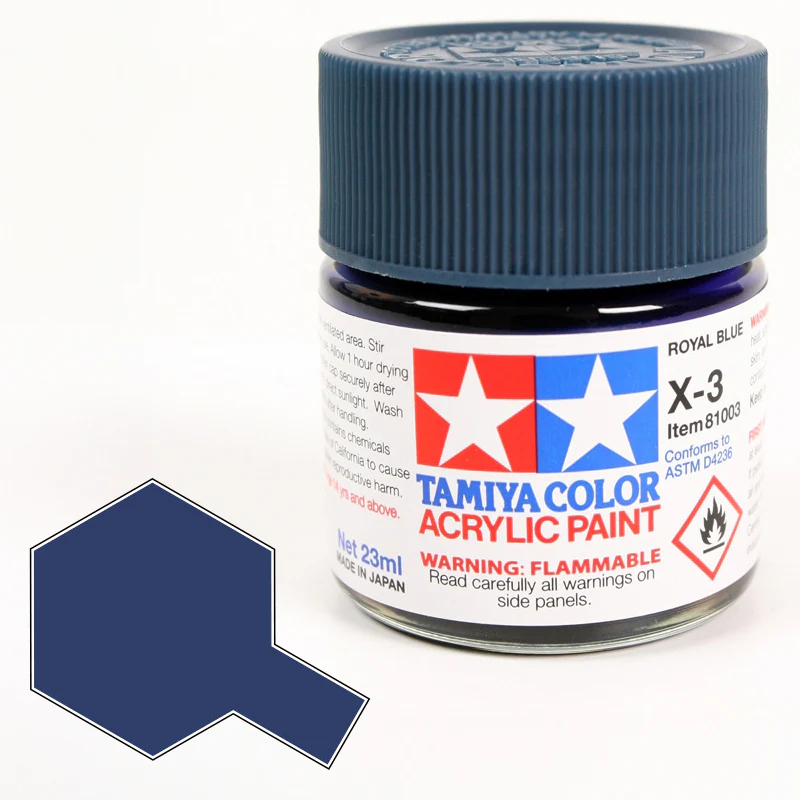 X-3 Tamiya Royal Blue