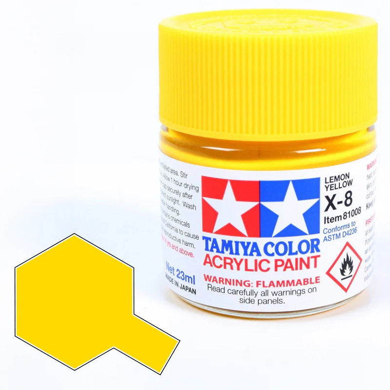X-8 Tamiya Lemon Yellow