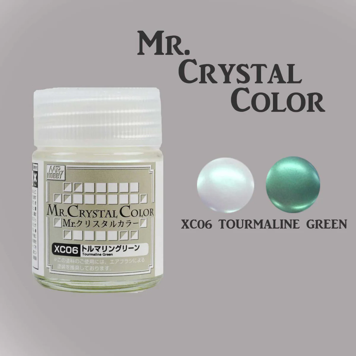 XC06 Mr. Crystal Color Tourmaline Green