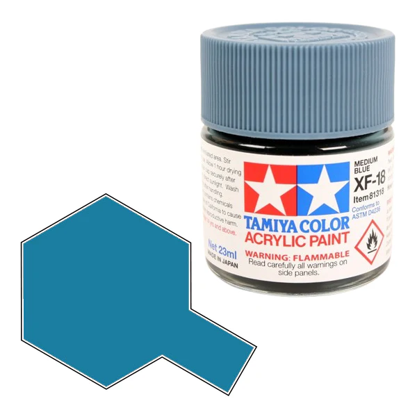 XF-18 Tamiya Medium Blue