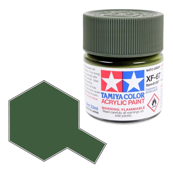 XF-67 Tamiya NATO Green