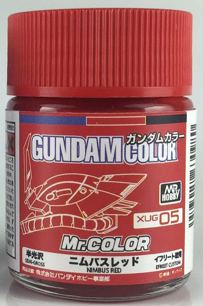XUG05 Nimbus Red Gundam Color 18ml - Image 2