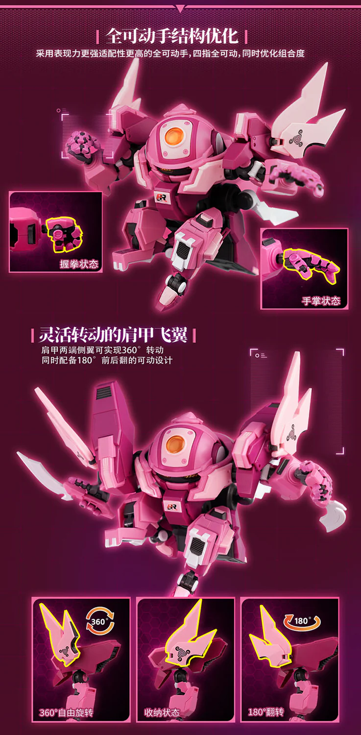 Yi Li Chuang Wan Peach Surfer Model Kit (Fruity Robo) - Image 6