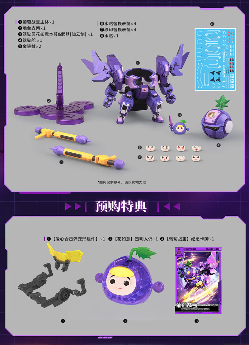 Yi Li Chuang Wan Turbo Grape (Fruity Robo) - Image 11