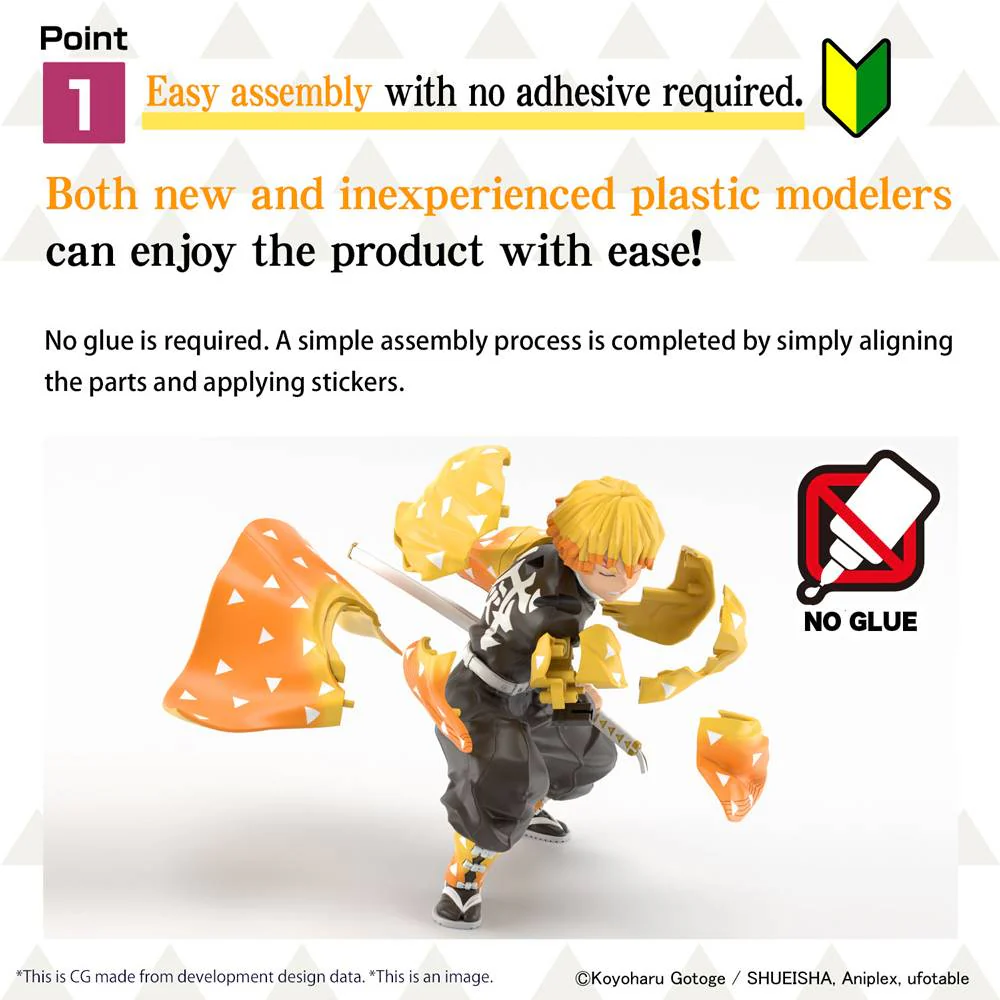 Zenitsu Agatsuma Model Kit - Image 12